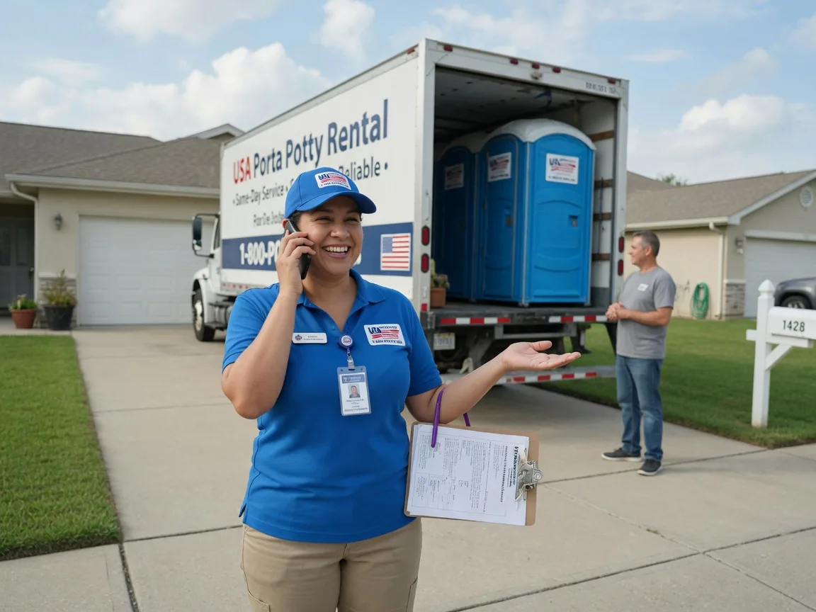 Portable Toilet Rental Lake Station, IN FAQs