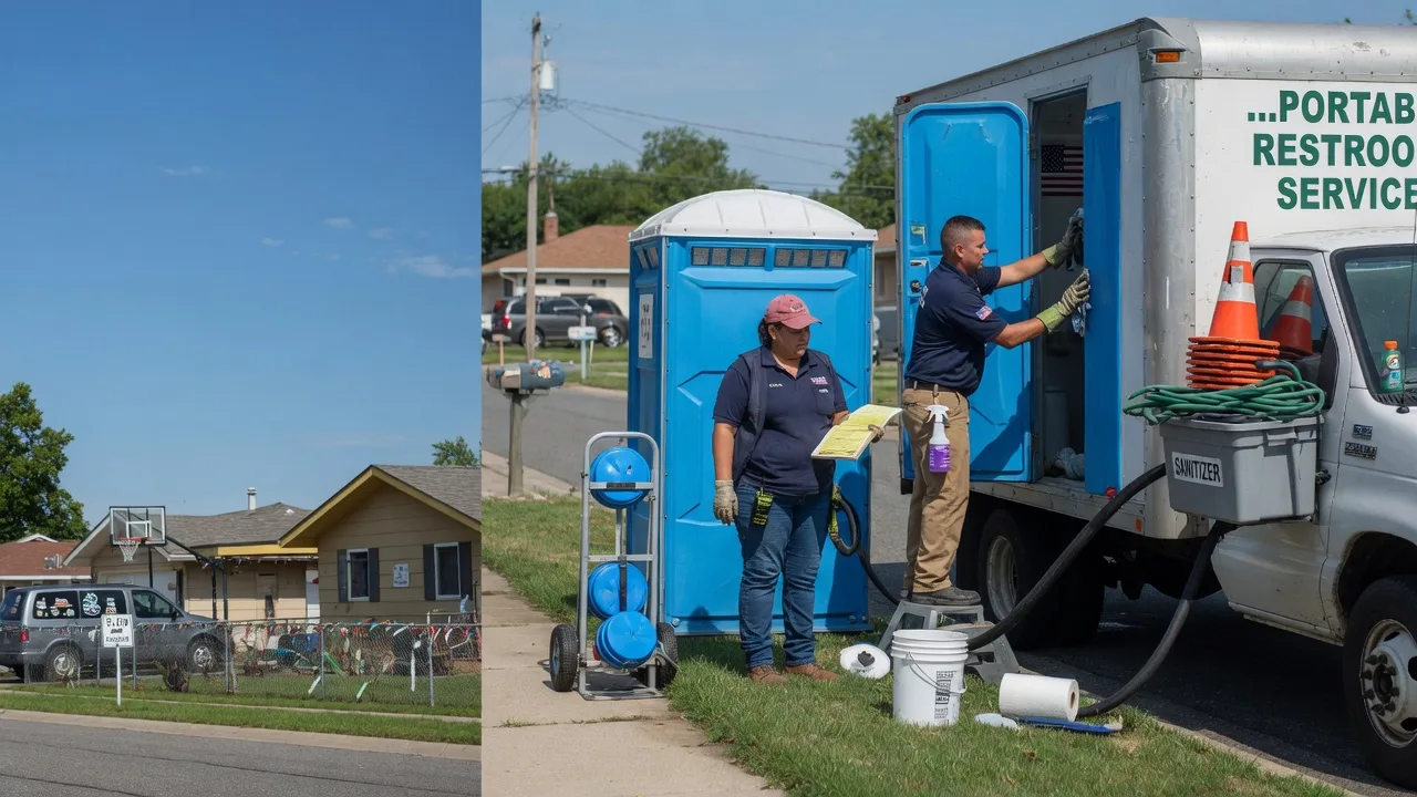 Portable Toilet Rental in Lake Station, IN near me